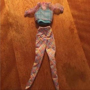 Barbie Pastel Color Outfit